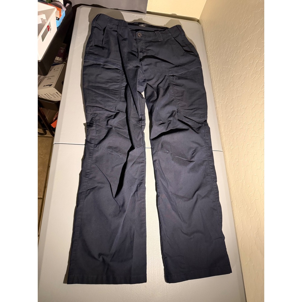 5.11 Tactical Apex Pants Mens 35x34 Dark Navy Blue Flex-Tac Cargo 74434ABR-724